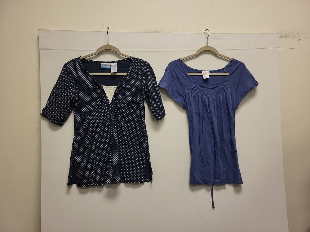 Announcements Polka Dot Top S Motherhood Oh Baby Maternity Bundle Shirt Small